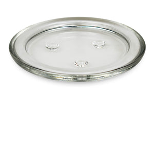 Glasteller für Kerzen  11 cm