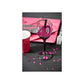 Glitzer-Konfetti maxi pink