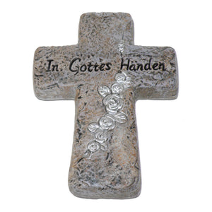 Grabschmuck Kreuz | In Gottes Händen
