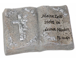 Grabschmuck Buch | Meine Zeit steht in deinen Händen