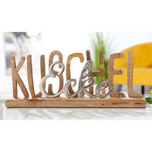 Deko Schriftzug 3D "Kuschelecke"