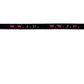 Gewebtes Armband schwarz W.W.J.D. neonfarben