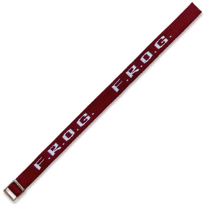 Gewebtes Armband F.R.O.G.