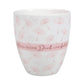 Tasse mit Geschenbox "Der Herr segne Dich und behüte Dich" rosa Pusteblumen