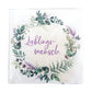 Motivservietten Vintage Lieblingsmensch 20Stk mit Vintage Blumenkranz grün und lila
