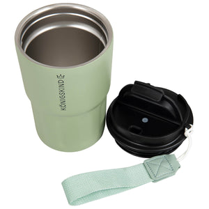 Edelstahl-Thermobecher „Königskind“ salbei 320 ml