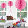 Honigwaben Ball 30cm Wabenball - Rosa