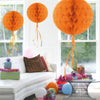 Honigwaben Ball 30cm Wabenball - Orange