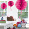 Honigwaben Ball 30cm Wabenball - Pink