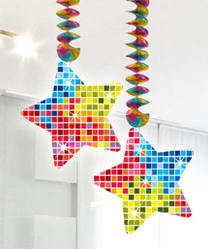 Rotorspiralen 2er Set, Birthday Blocks "Sterne"