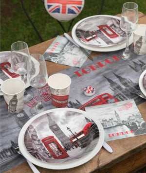Teller London 10 Stück