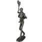 Skulptur Mutter mit Kind "Huckepack"
