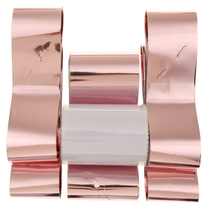 Schleifen Set Auto "Wedding kit" rosegold