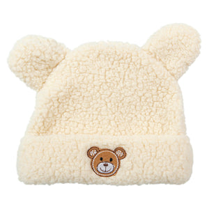 kuschelige Baby-Mütze Bär