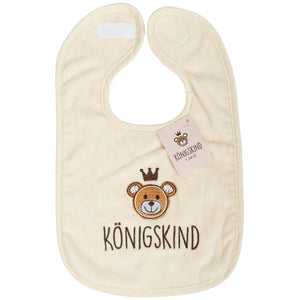 Baby-Lätzchen Königskind mit Bärchen-Motiv