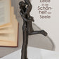 Design-Skulptur "Kissing" 19cm