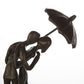 Design Skulptur "Umbrella" brüniert 18 cm