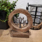 Aufsteller Kreis, mit Baum aus Metall 10x11x5cm 2te Wahl 80031