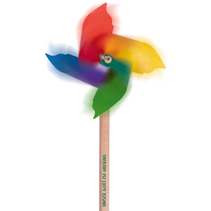 Bleistift mit Windrädchen Unser Gott ist überall! Kleine christliche Geschenke für Kinder