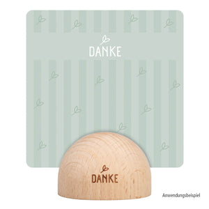Kartenhalter "Danke" 6cm