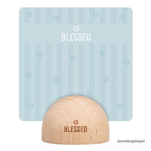 Kartenhalter "Blessed" 6cm