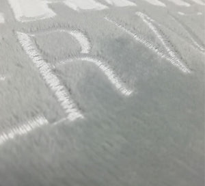 Kissen "Bester Opa der Welt" rund 30cm grau | Geschenkideen für Opa