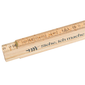 Zollstock aus Holz Jahreslosung 2026