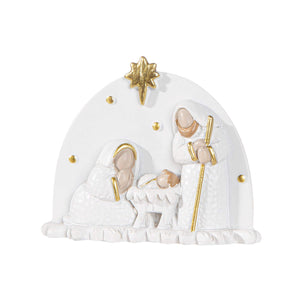 Mini-Krippe 6cm aus Kunstharz
