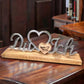 Schriftzug "Du und Ich" 38cm personalisiertes Geschenk