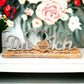 Schriftzug "Du und Ich" 38cm personalisiertes Geschenk