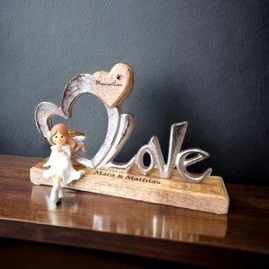 Schriftzug Love 24cm personalisiertes Geschenk