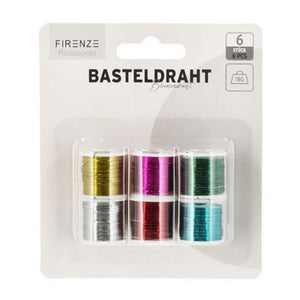 Basteldraht in 6 Farben | Wickeldraht