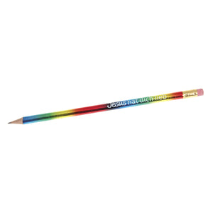 Bleistift Regenbogen "Jesus hat dich lieb"
