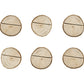 Tischkartenhalter aus Holz 6 Stück