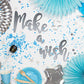Washi Tape selbstklebend 4 Rollen silber golden