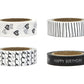 Washi Tape selbstklebend 4 Rollen schwarz weiß
