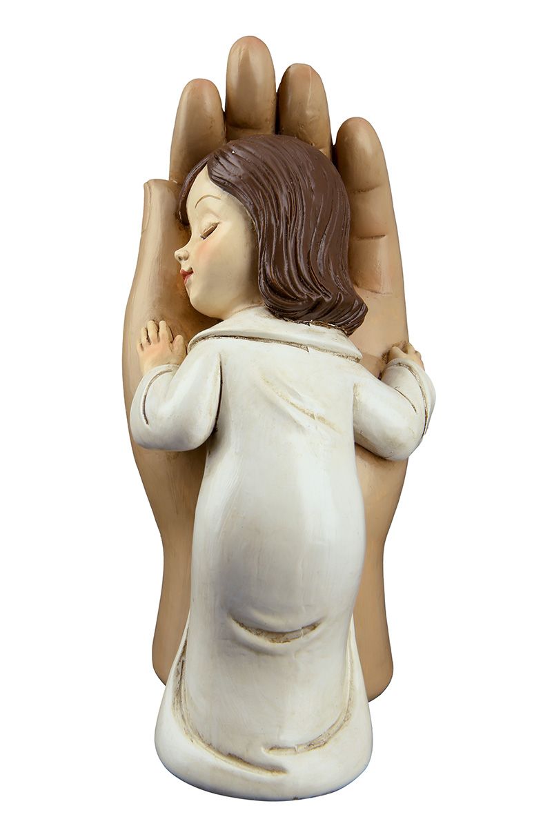 Dekofigur Mädchen in Hand 12cm