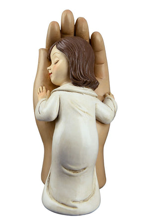 Dekofigur Mädchen in Hand 12cm