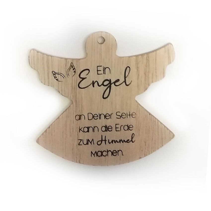 Engel aus Holz 8cm Ein Engel an deiner Seite