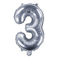 Folienballon Silber 35cm