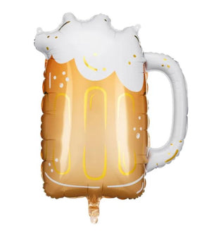 Folienballon Bierkrug 66 x 54 cm