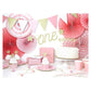 Girlande für Mädchen rosa gold 130cm