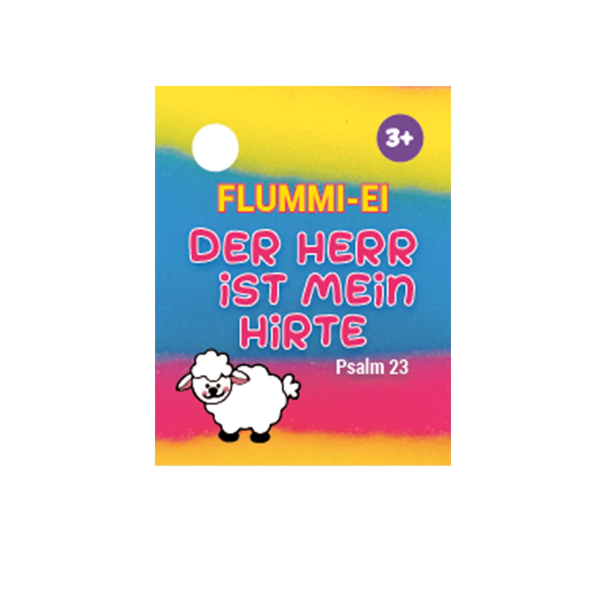 Flummi "Ei" bunt