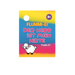 Flummi "Ei" bunt