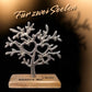 Baum mit Herzen 15x20 cm personalisiertes Geschenk