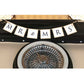 Banner Mr & Mrs ca. 77cm