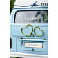 Banner Schriftzug "Wedding" golden 45cm