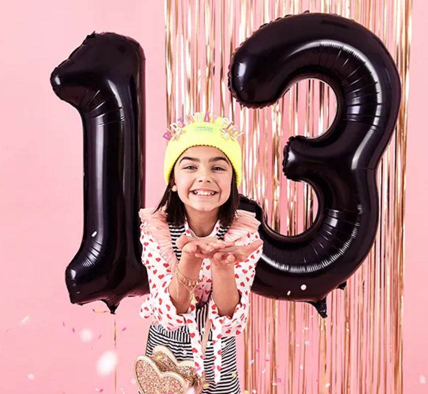 Geburtstags Haarreif Tiara "Birthday Girl" rosa aus Metall OP6