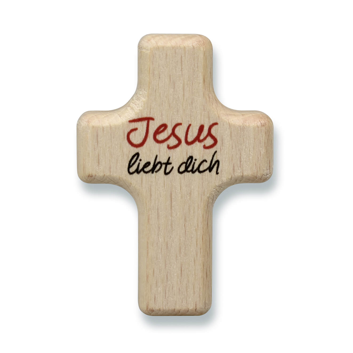 Handschmeichler Handkreuz "Jesus liebt dich"