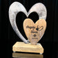 Herzen 16x21x6 cm personalisiertes Geschenk